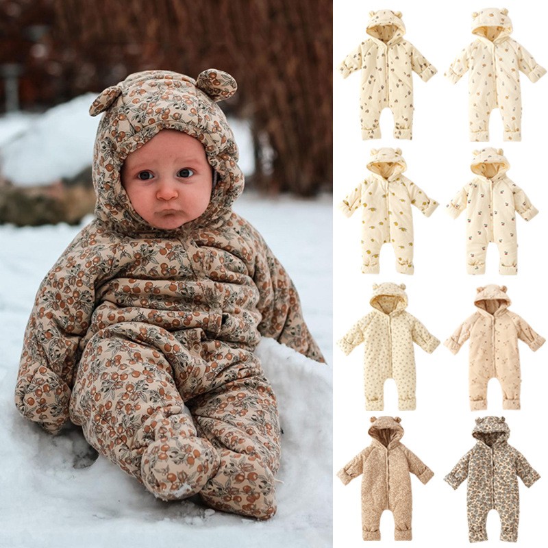 Winter Romper Manufacturer - Long Sleeve Newborn Coat Jumpsuit