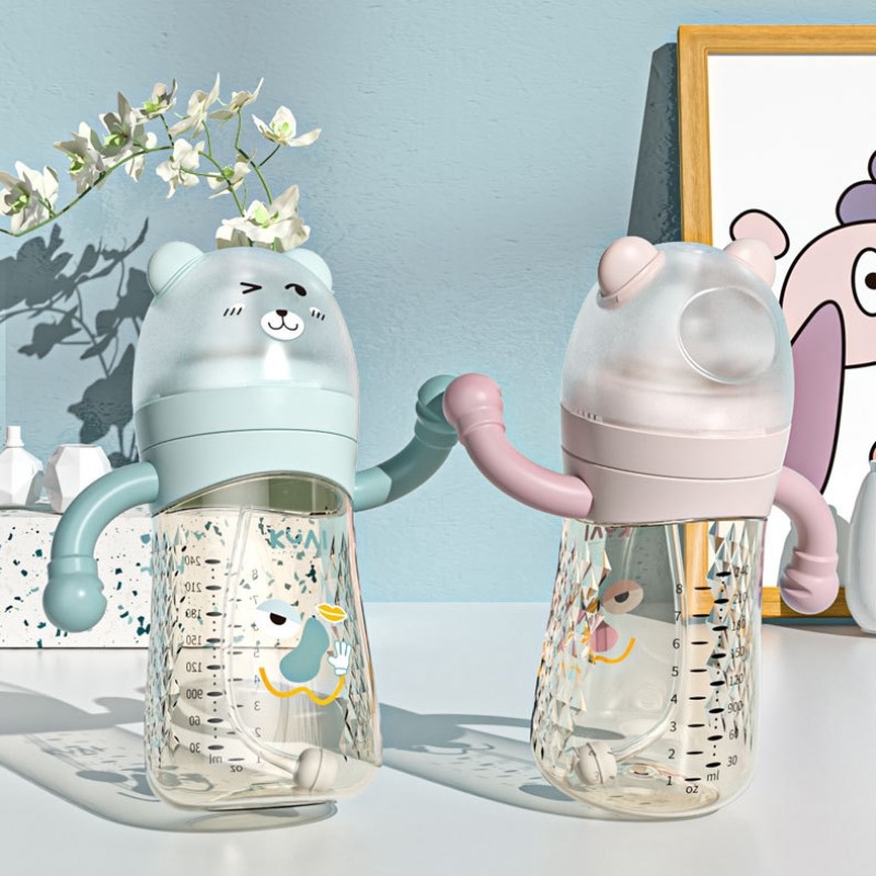 Breast Milk Feeder Supplier - PPSU with Straw Silicone Cover