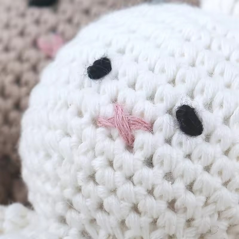Crochet Toy Supplier - Bunny Tutorial Miniature Amigurumi DIY