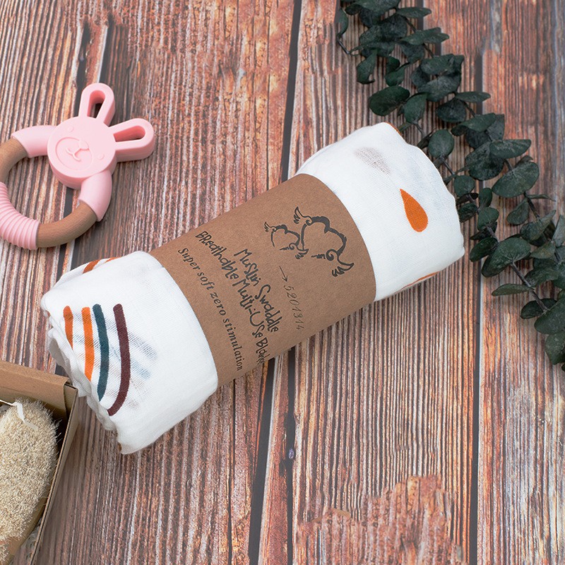 Newborn Gift Set Manufacturer - Crochet Bunny Rattle Swaddle Set