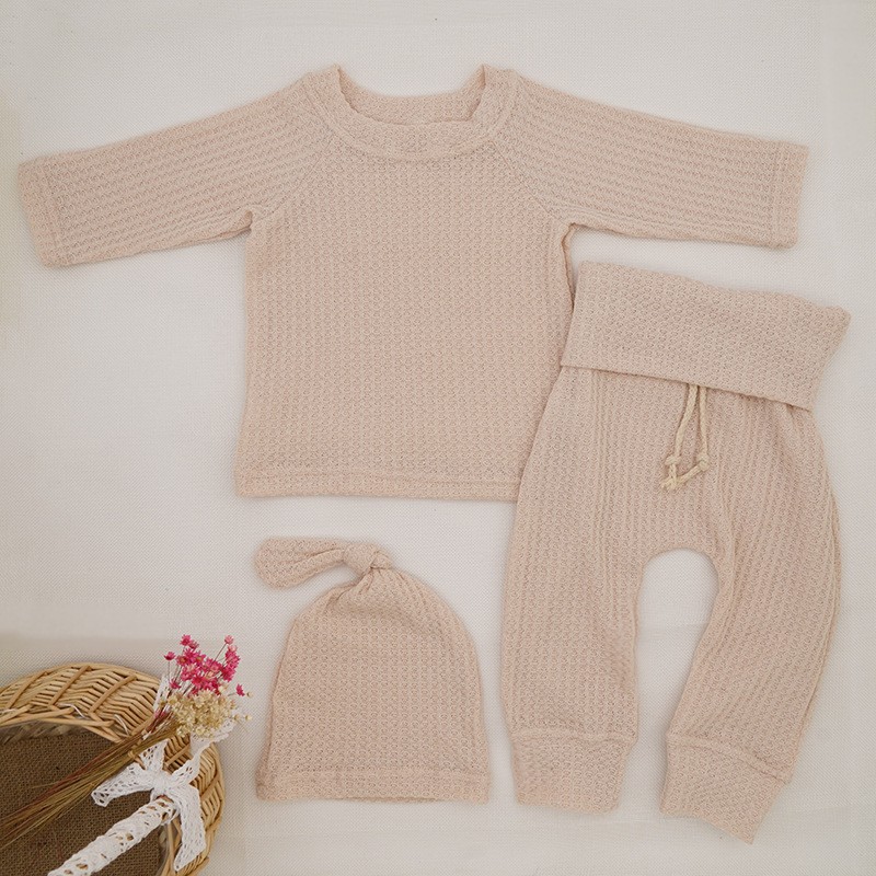 Infant Clothing Factory - Cotton Jumpsuit with Hat Pants
