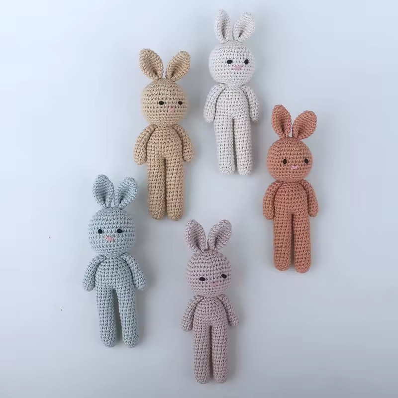 Crochet Toy Supplier - Bunny Tutorial Miniature Amigurumi DIY