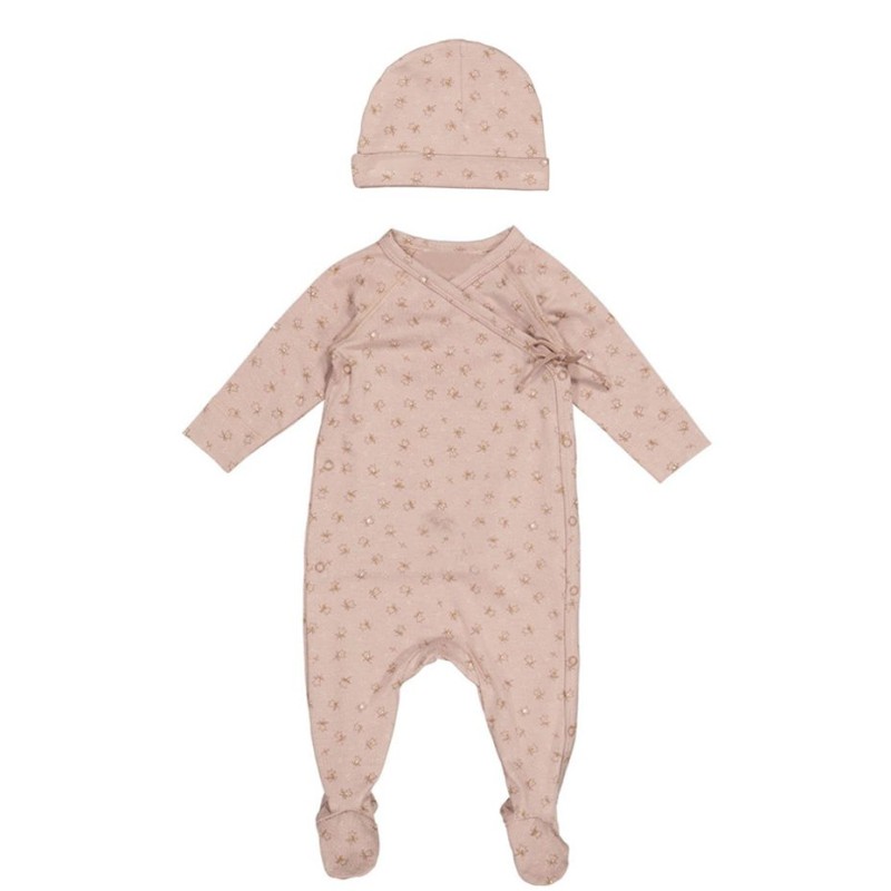 Floral Romper Factory - Custom Print Cotton Pajamas Set