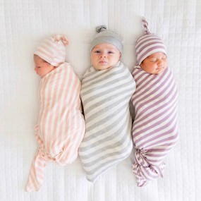 Baby Swaddle Factory - Wholesale 2pcs Wrap Headband Hat