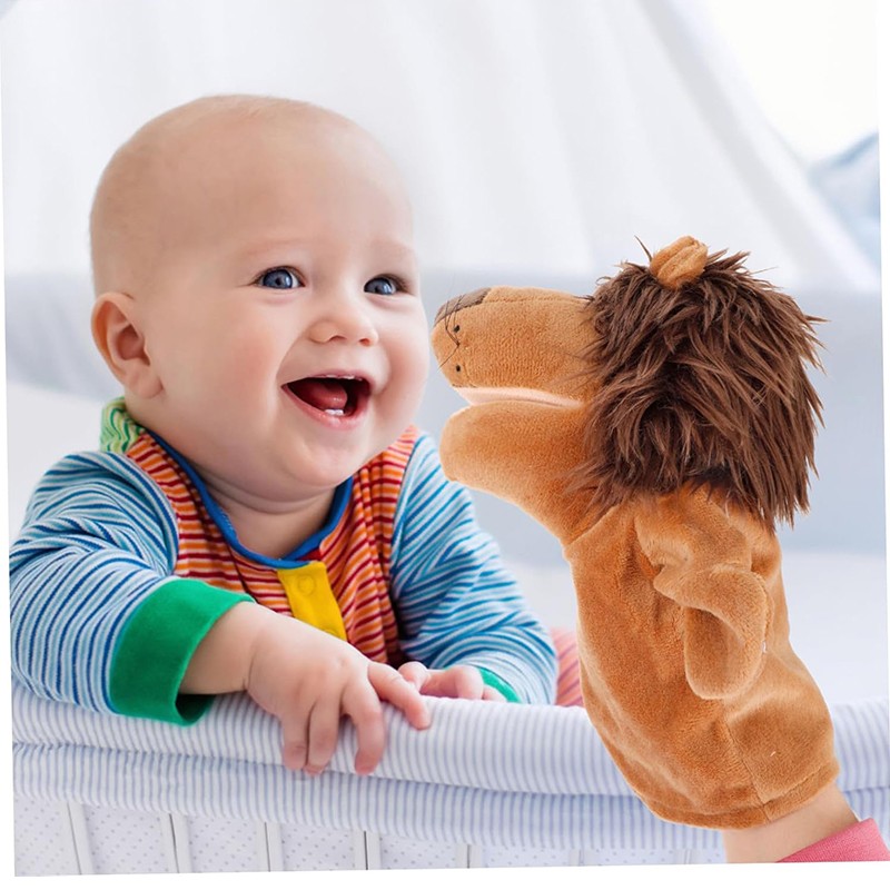 Lion Puppet Supplier - Plush Moveable Mouth