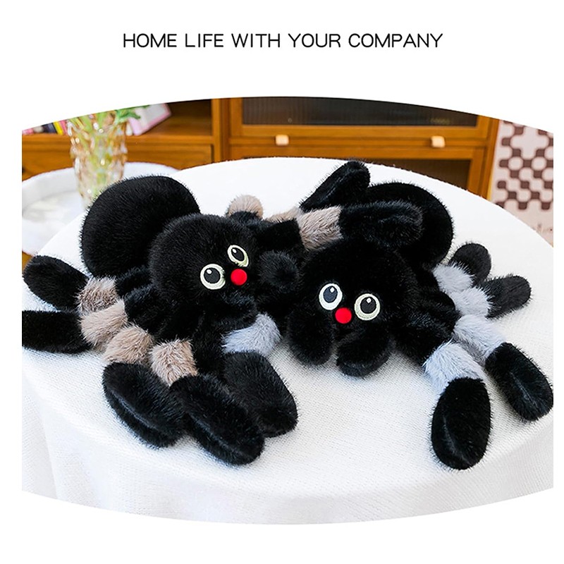 Spider Plushie Supplier - Giant Black Halloween