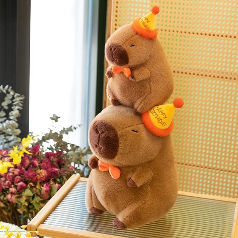 Capybara Plush Supplier - Birthday Kawaii Faux Fur