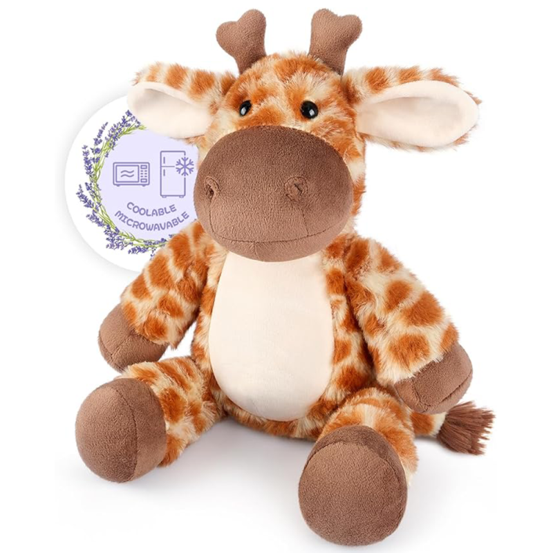Giraffe Plush Supplier - Lavender Scent Microwavable
