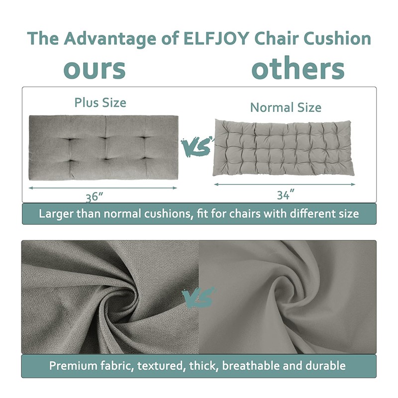 Window Cushion Factory - Tufted Non Slip Bench