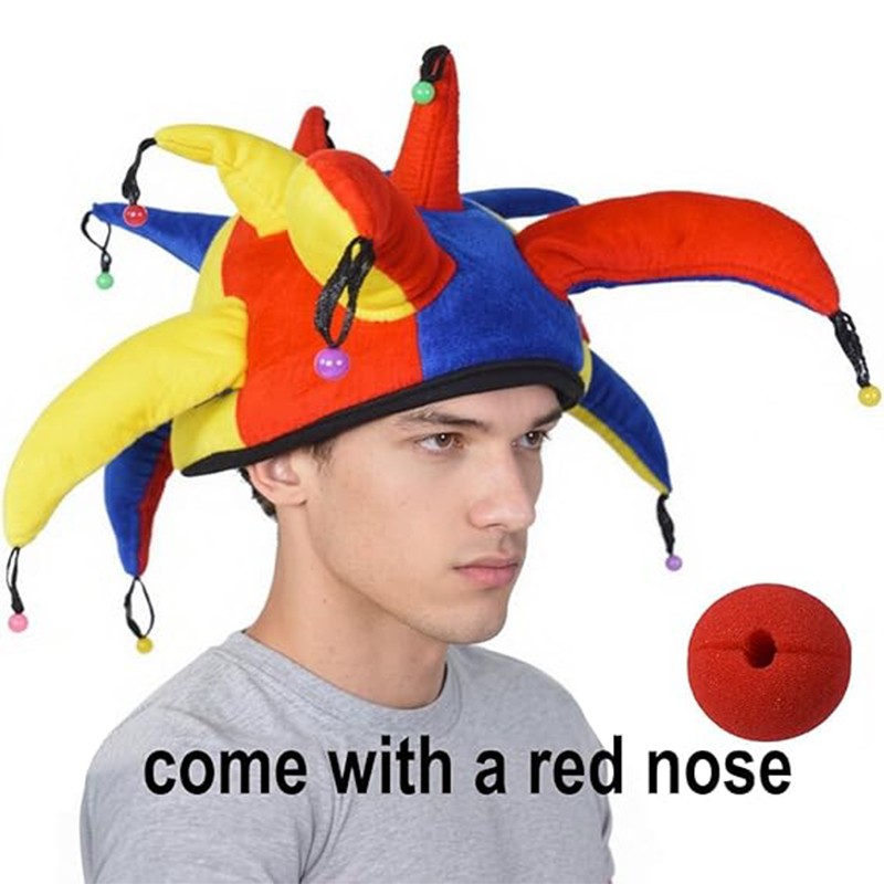 Jester Hat Manufacturer - Mardi Gras Plush Clown