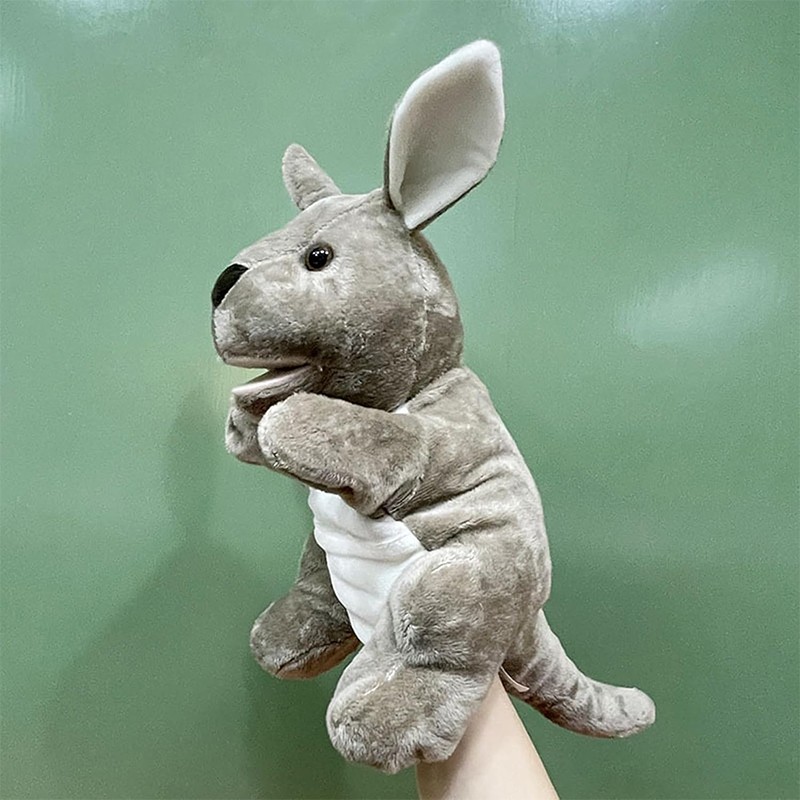 Kangaroo Puppet Manufacturer - Plush Mouth-opening Doll