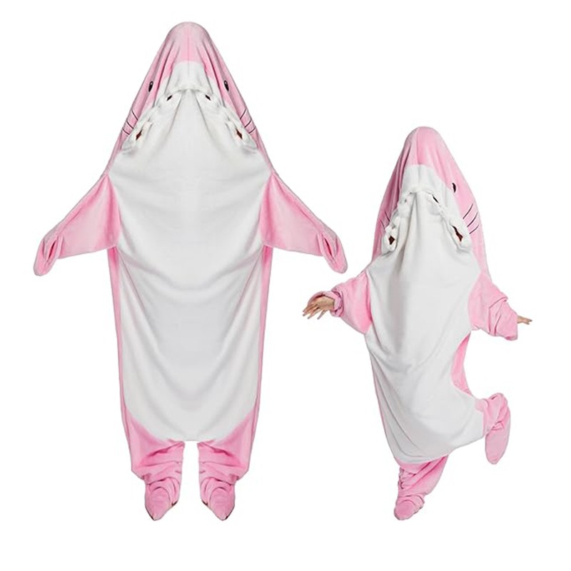 Onesie Blanket Manufacturer - Shark Hoodie Wearable