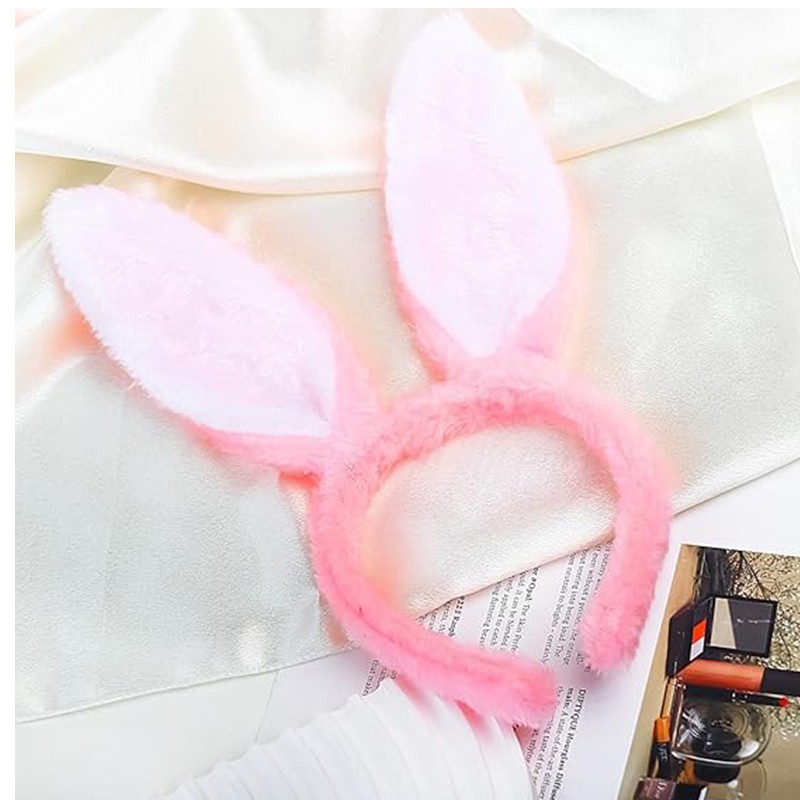 Bunny Headband Factory - Easter White Pink