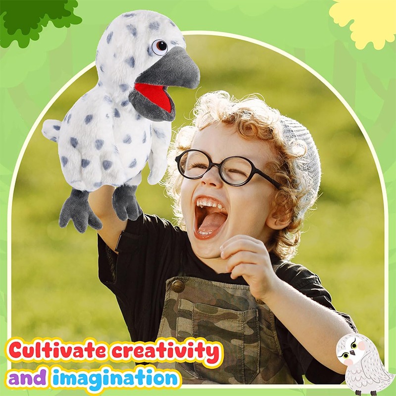 Owl Puppet Factory - Plush Hand Storytelling