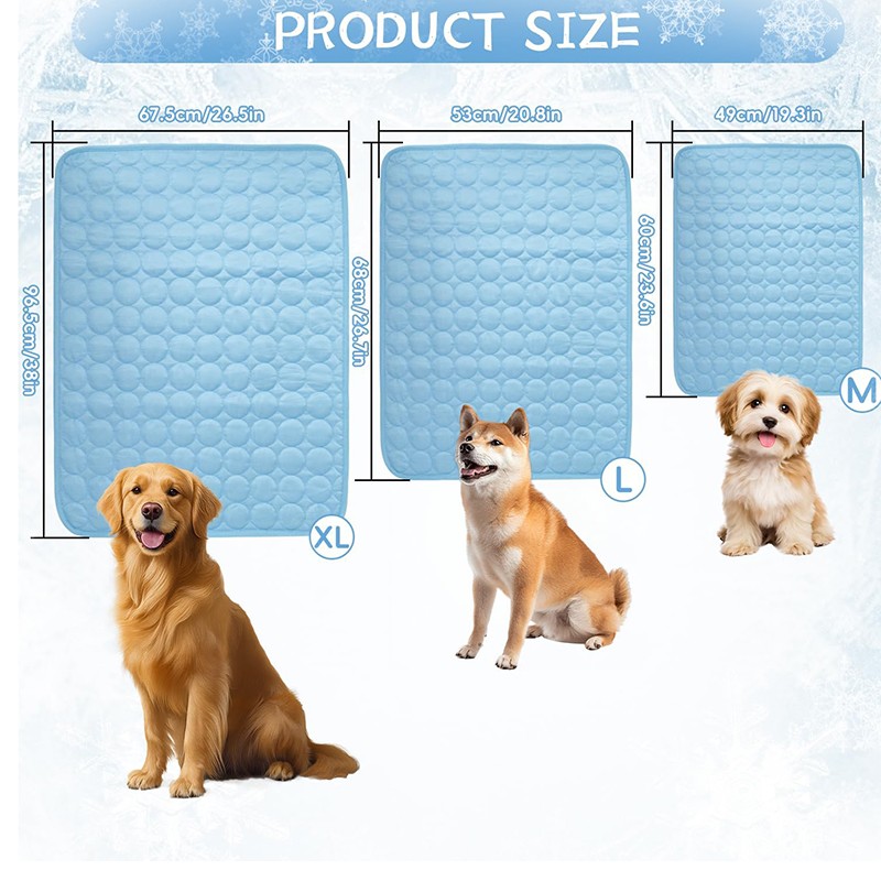 Pet Cooling Mat Factory - Ice Silk Breathable