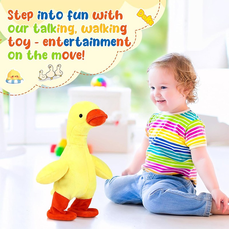Duck Plush Supplier - Electric Quacking Interactive