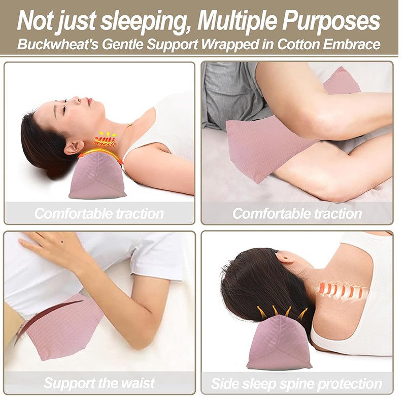 Neck Pillow Supplier - Ergonomic Buckwheat Hulls
