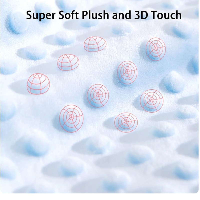 Security Blanket Manufacturer - Minky Fabric Satin