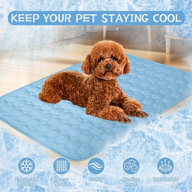 Pet Cooling Mat Factory - Ice Silk Breathable