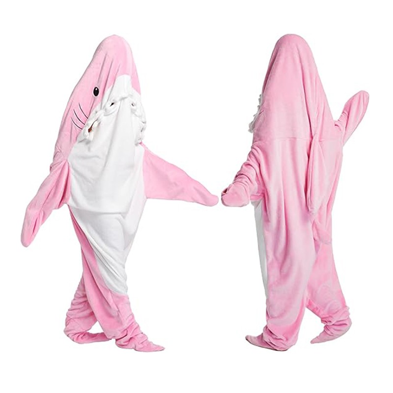 Onesie Blanket Manufacturer - Shark Hoodie Wearable