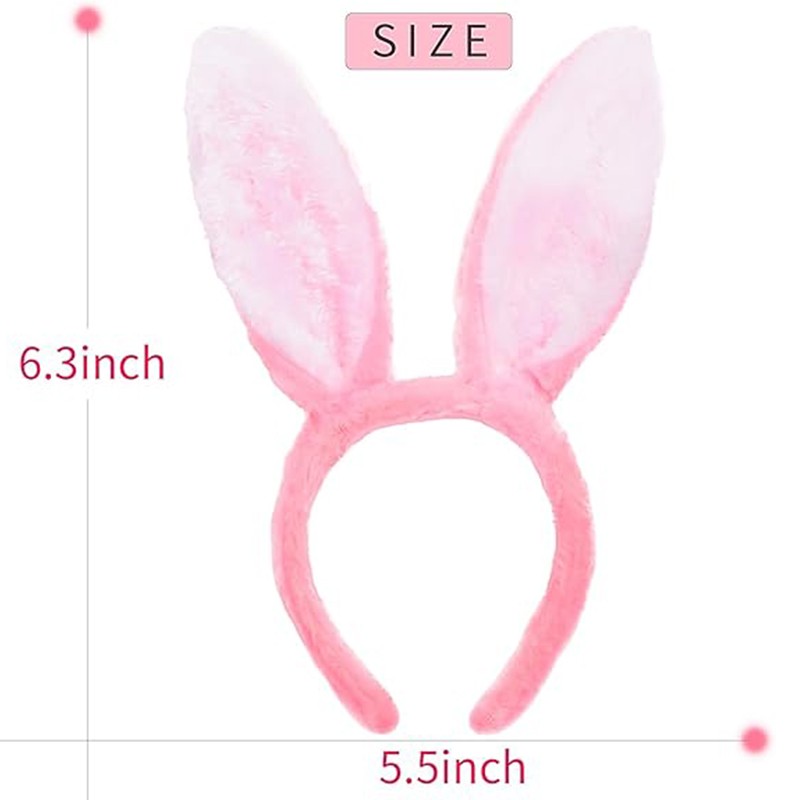 Bunny Headband Factory - Easter White Pink