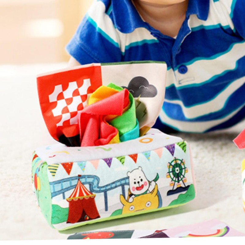 Tissue Box Toy Factory - Soft Sensory Cloth
