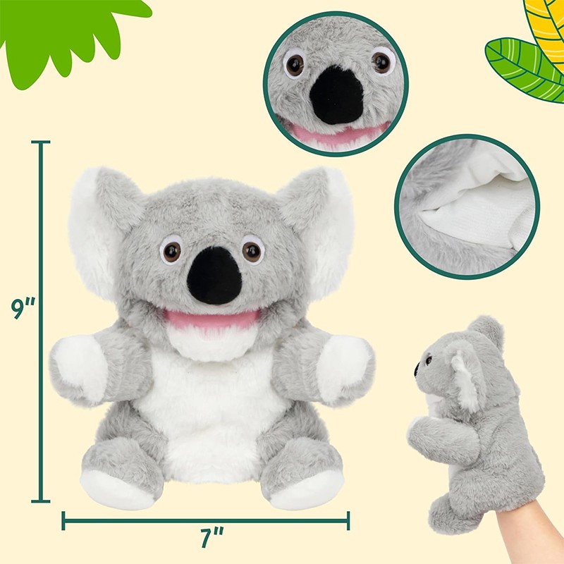 Koala Puppet Factory - Customizable Hand Plush