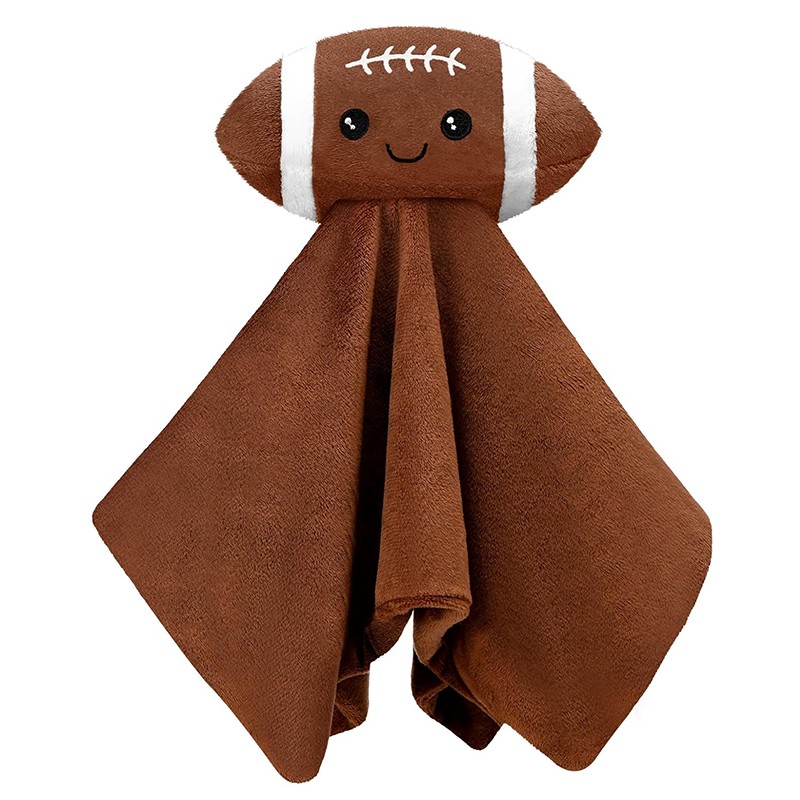 Security Blanket Manufacturer - Plush Football Comforter