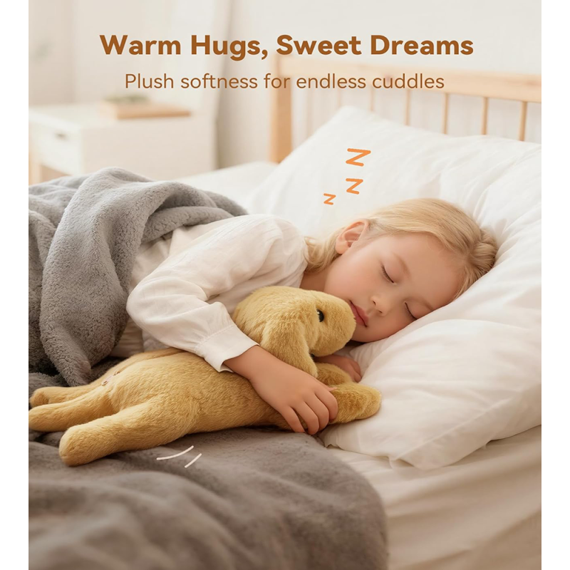 Dog Plush Toy Supplier - Simulation Fluffy Brown