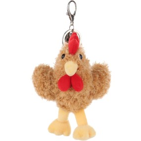 Rooster Keychain Manufacturer - 3D Lifelike Plush