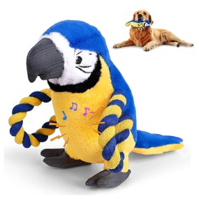 Pet Toy Supplier - Christmas Plush Parrot