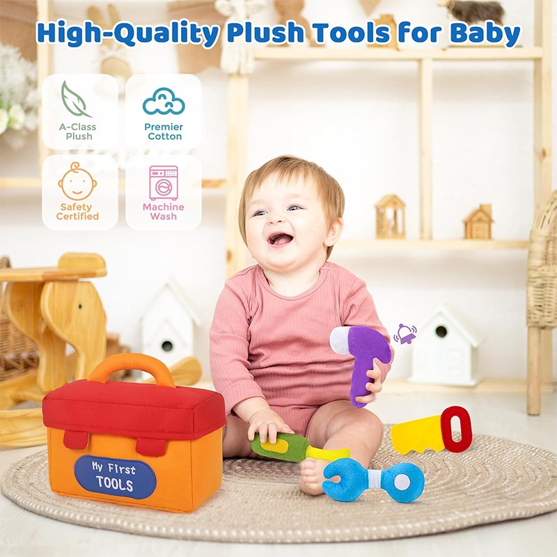Plush Tool Set Manufacturer - Sensory Play Baby