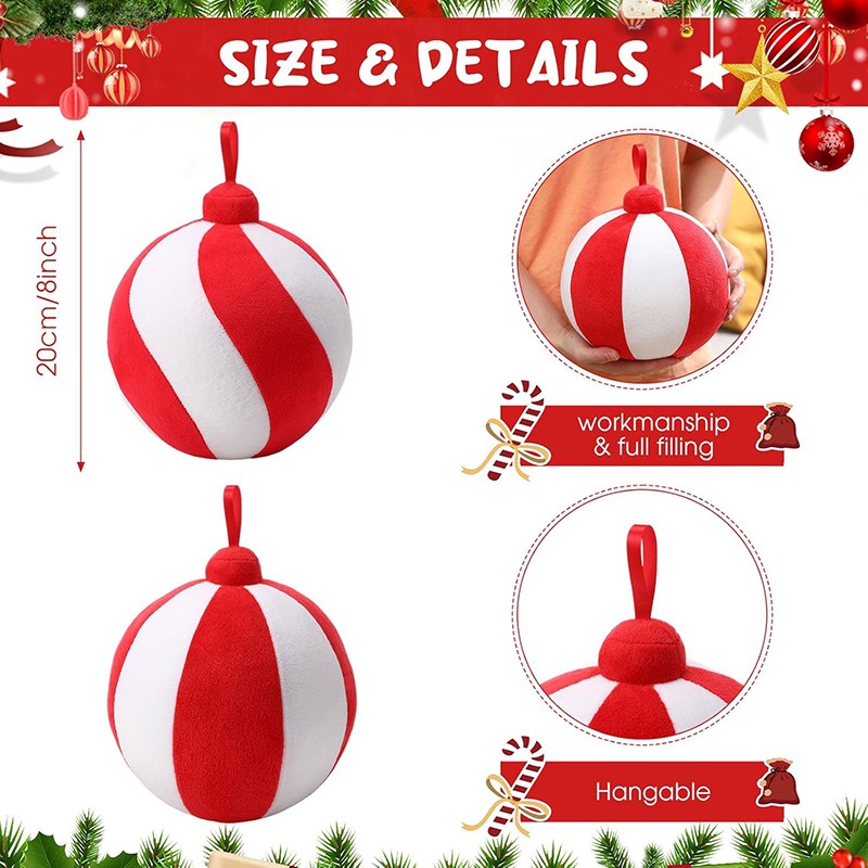 Christmas Pillow Manufacturer - 3D Ball Ornament