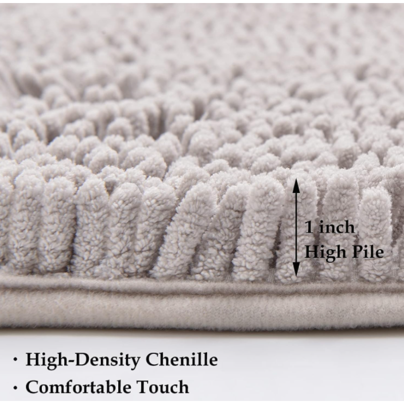 Bath Rug Manufacturer - Chenille Absorbent Set
