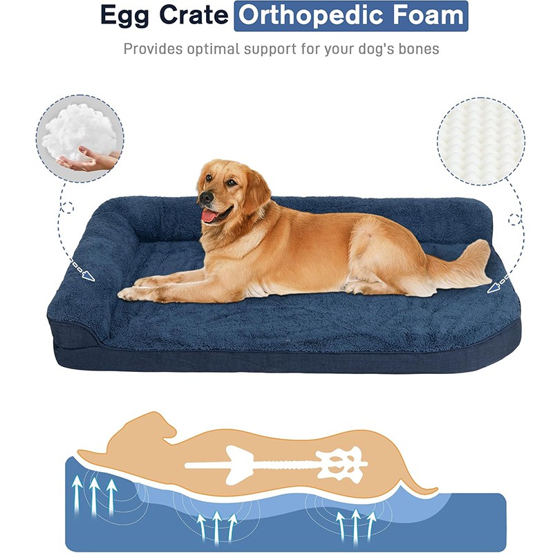 Orthopedic Dog Bed Manufacturer - L Shaped Egg Crate