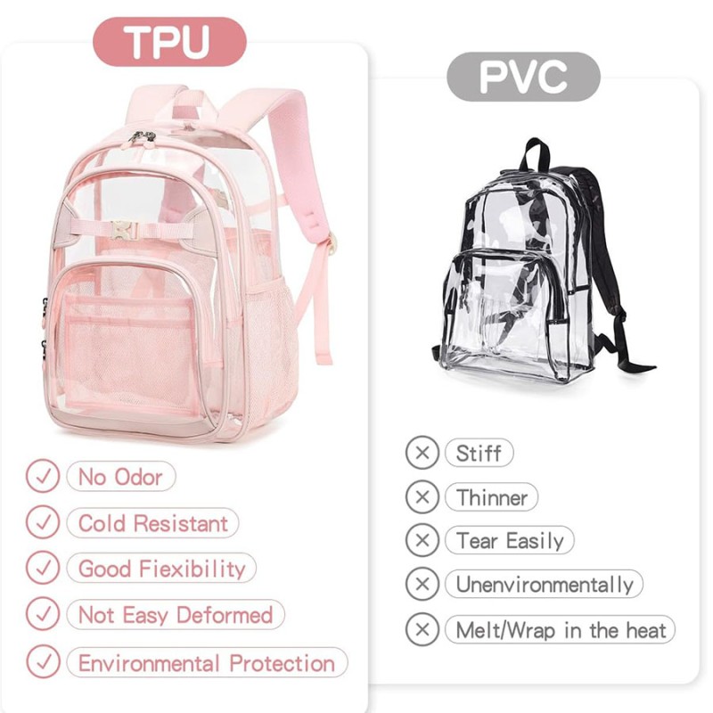 Clear Backpack Factory - TPU Waterproof School