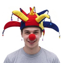 Jester Hat Manufacturer - Mardi Gras Plush Clown
