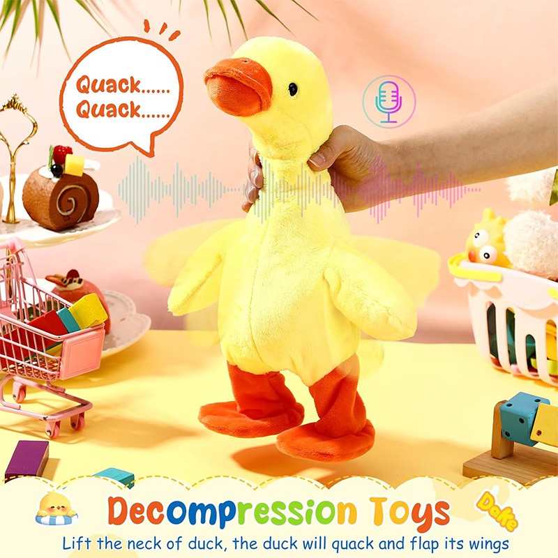 Duck Plush Supplier - Electric Quacking Interactive