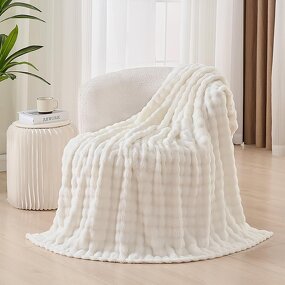 Fleece Blanket Supplier - 3D Bubble Flannel