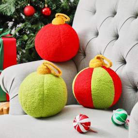 Christmas Pillow Supplier - 3D Bell Throw Plush