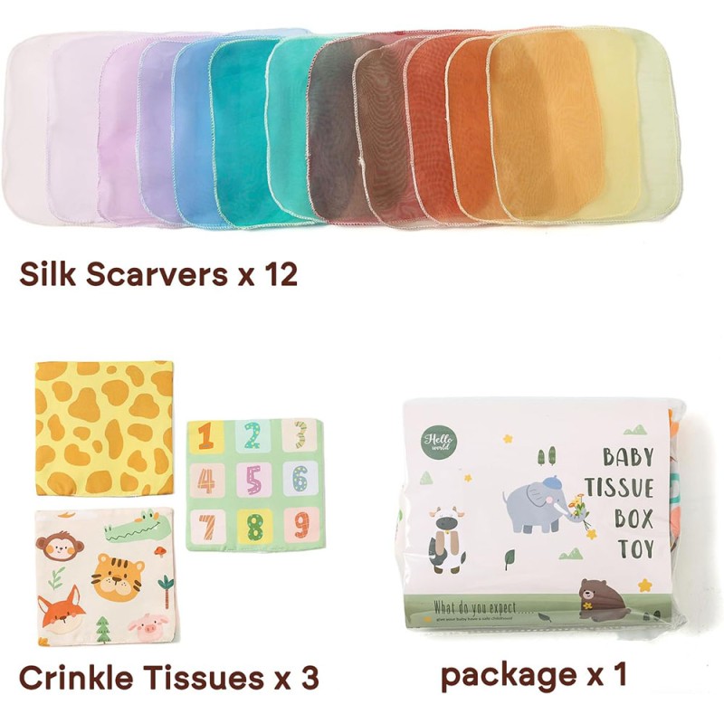 Montessori Toy Supplier - Baby Tissue Box Sensory