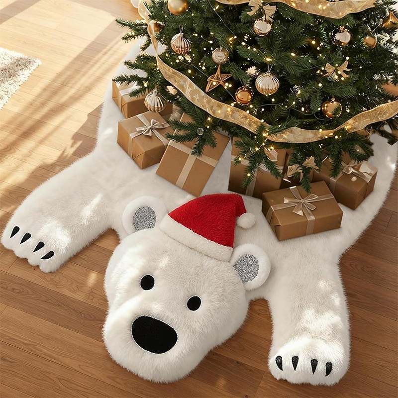 Christmas Tree Skirt Manufacturer - Fluffy Faux Fur