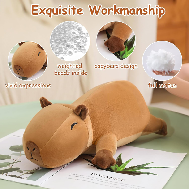 Capybara Plush Manufacturer - Beads Stress Relief