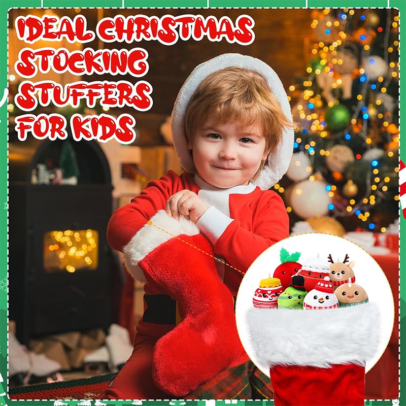 Christmas Keychain Supplier - Plush Ornaments Santa