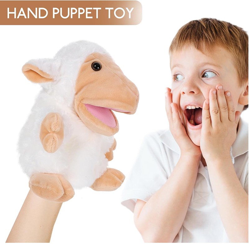 Sheep Puppet Manufacturer - Cuddly Big Mouth