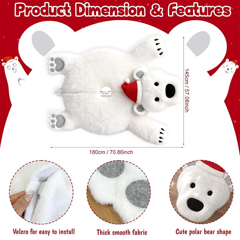 Christmas Tree Skirt Manufacturer - Fluffy Faux Fur