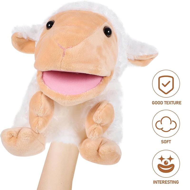 Sheep Puppet Manufacturer - Cuddly Big Mouth