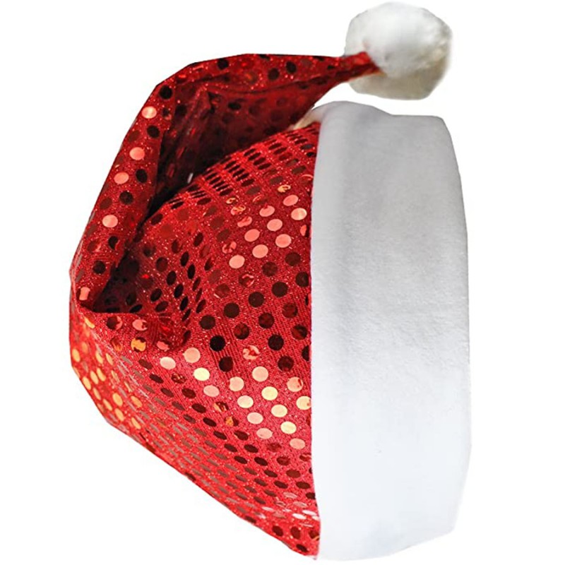 Sequin Santa Supplier - Red Fleece Lining