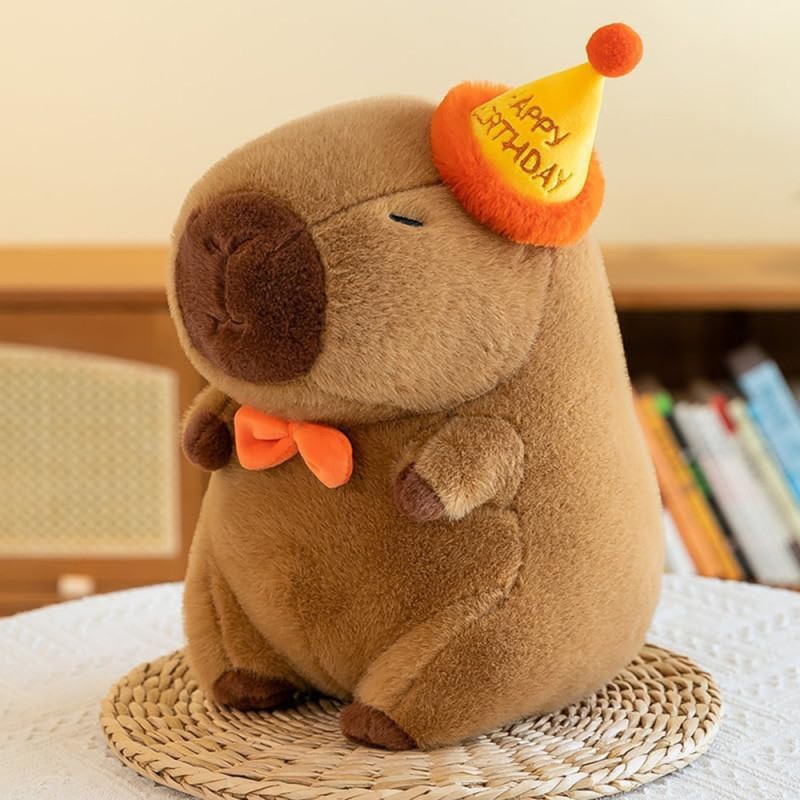Capybara Plush Supplier - Birthday Kawaii Faux Fur