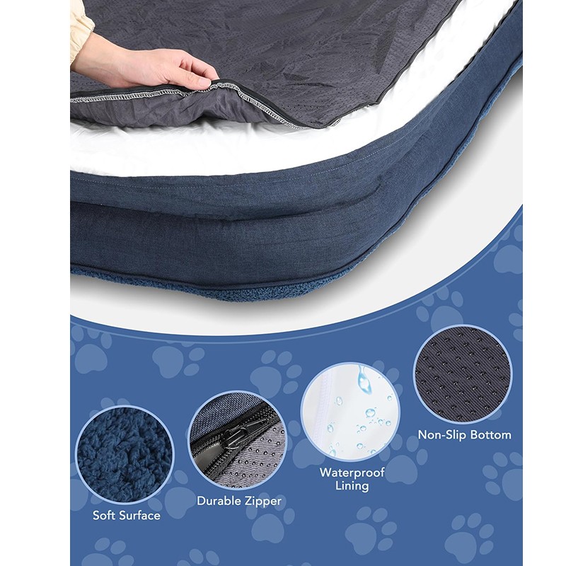 Orthopedic Dog Bed Manufacturer - L Shaped Egg Crate